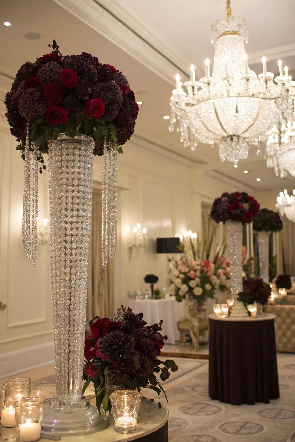 Achieve eerie refinement through sophisticated Halloween decor.