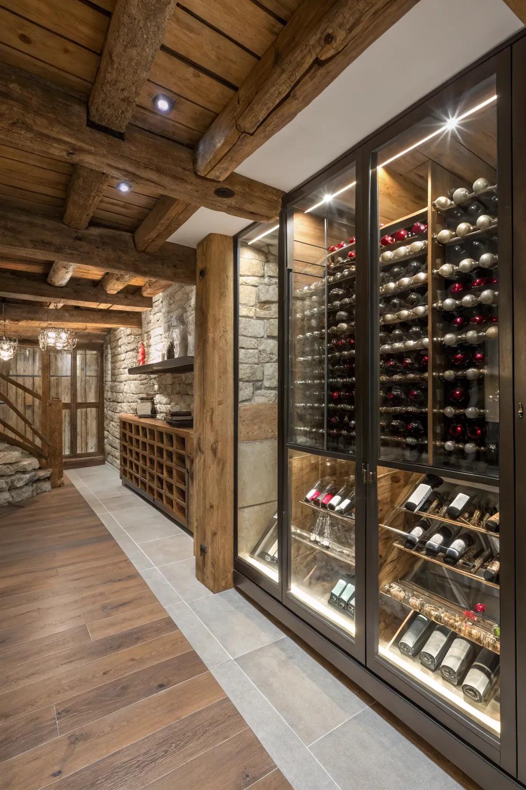 Mix modern and old for something different.