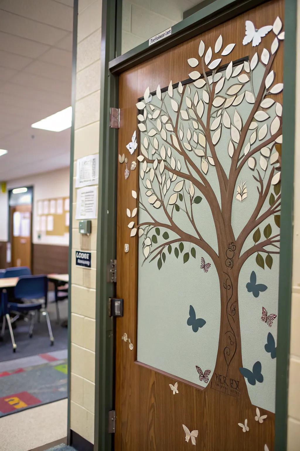 A tree of transformation to inspire growth and learning.