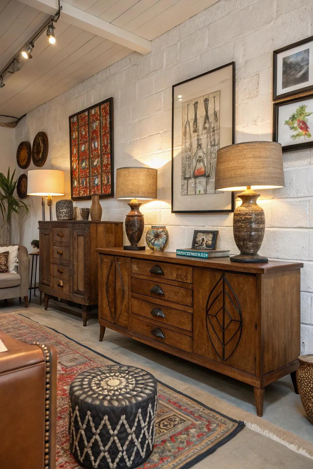 A homey, varied home where classic meets modern.