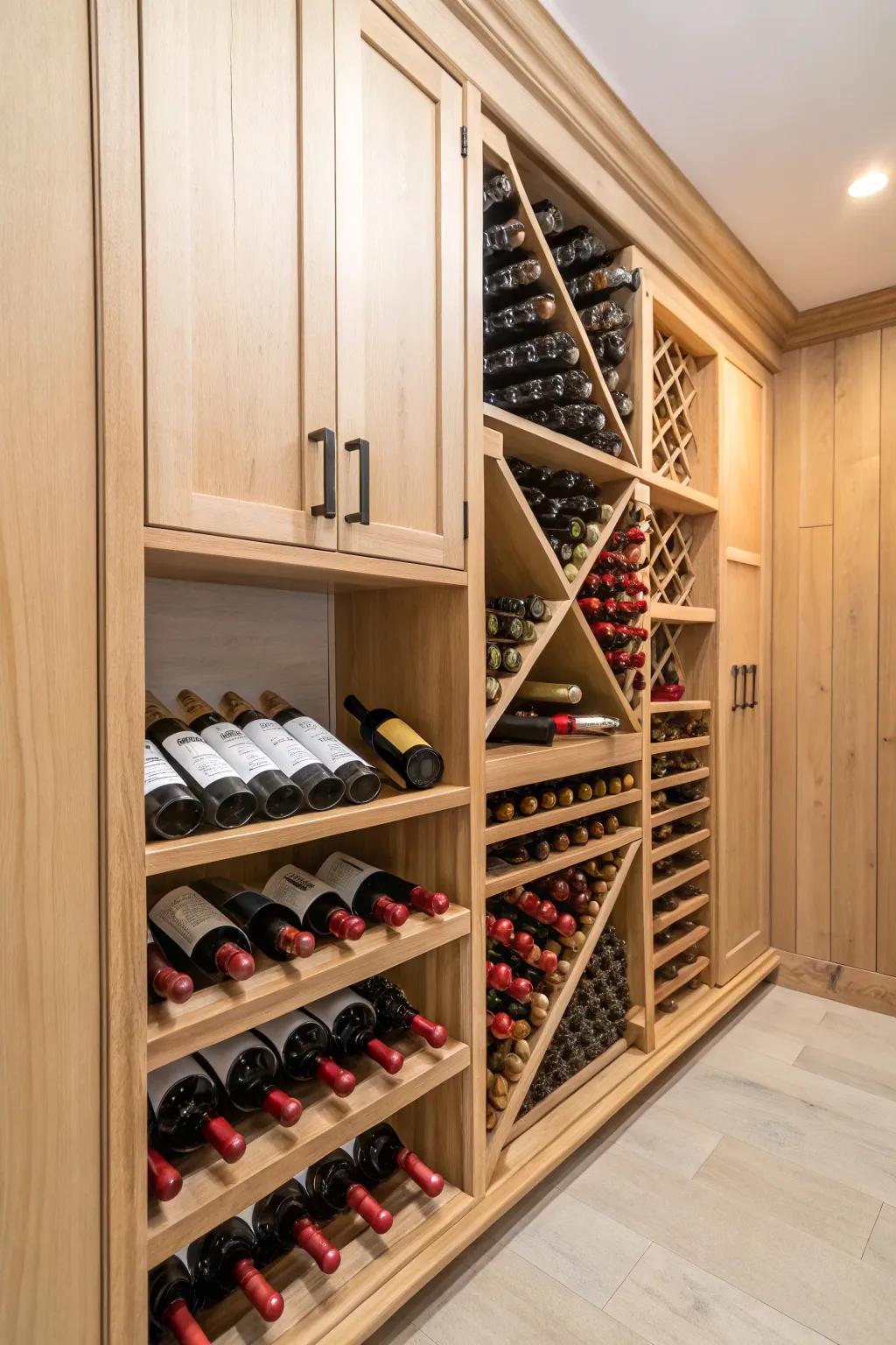 Upright storing alternatives use every bit of limited space.