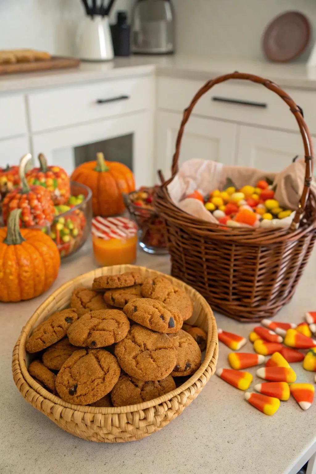 Enjoy delightful Halloween treats.