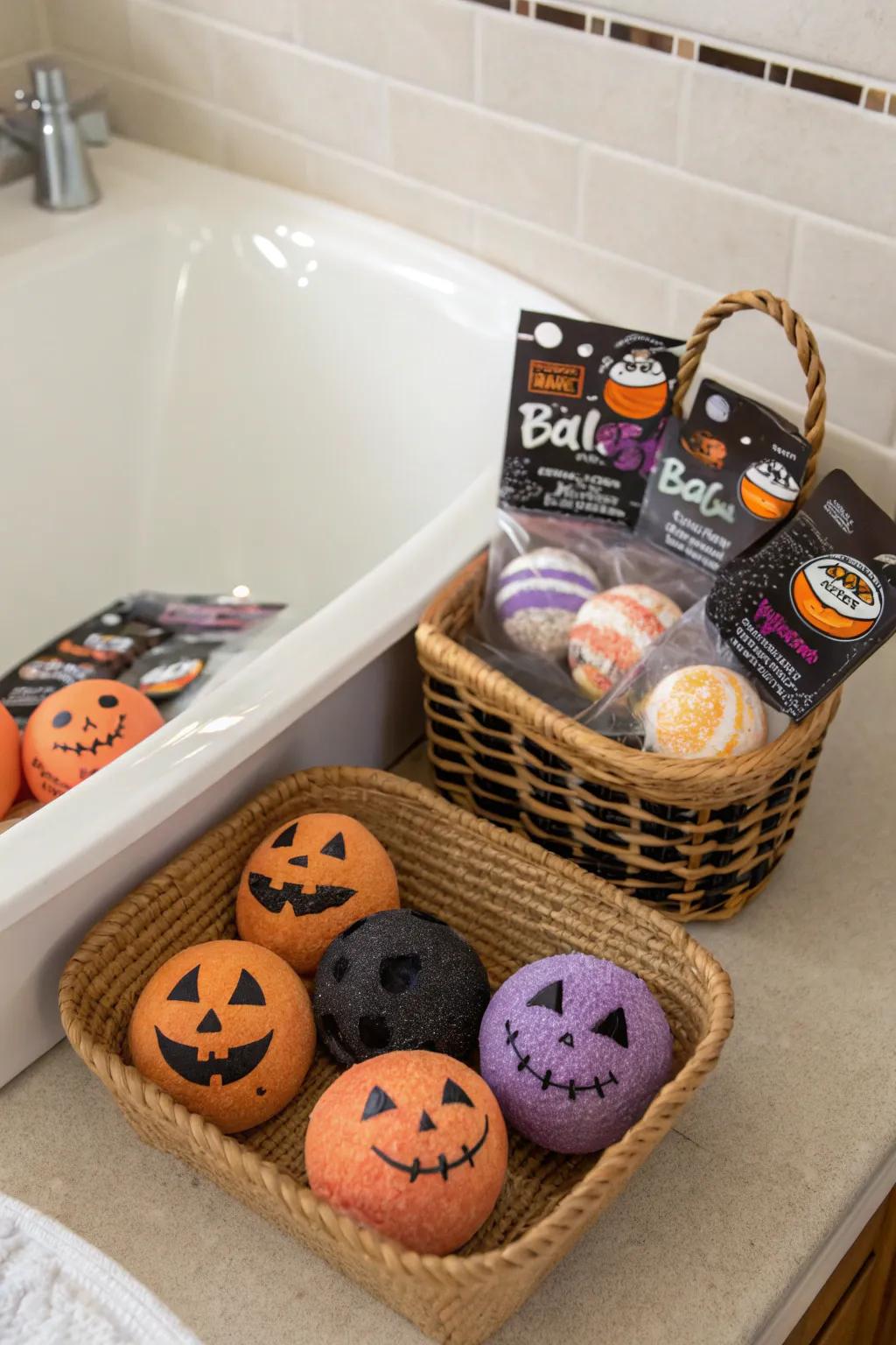 Enjoy a spooky spa day.