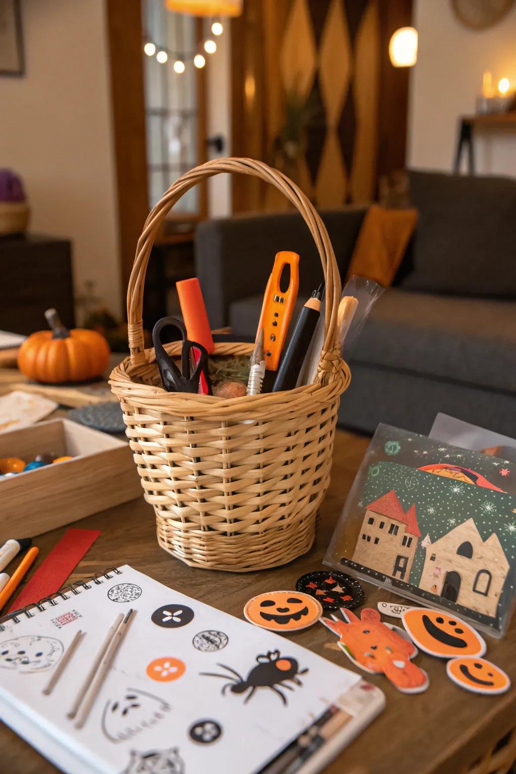 Get creative with a crafty Halloween set.