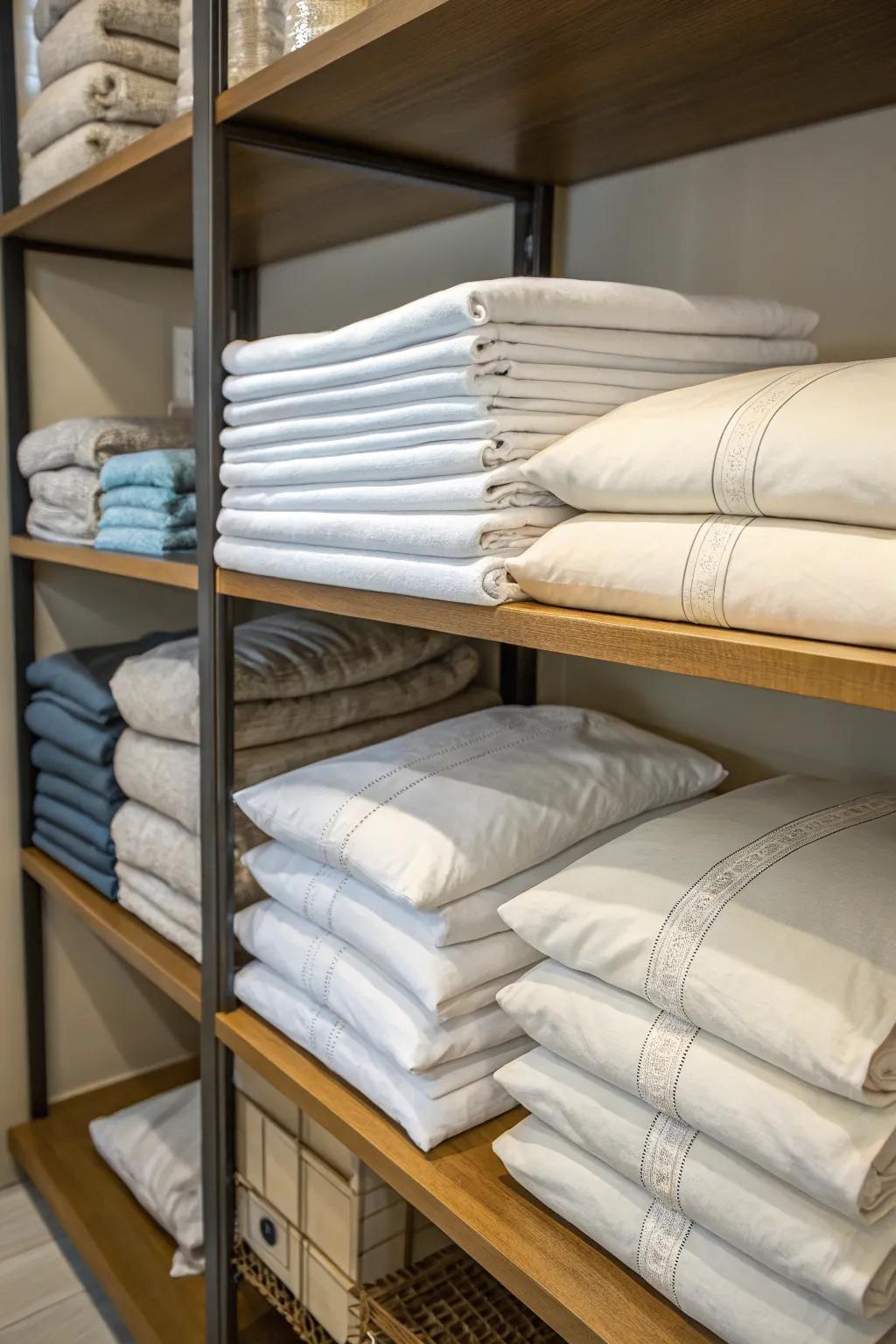 Pillowcase packs keep sheet sets together and organized.