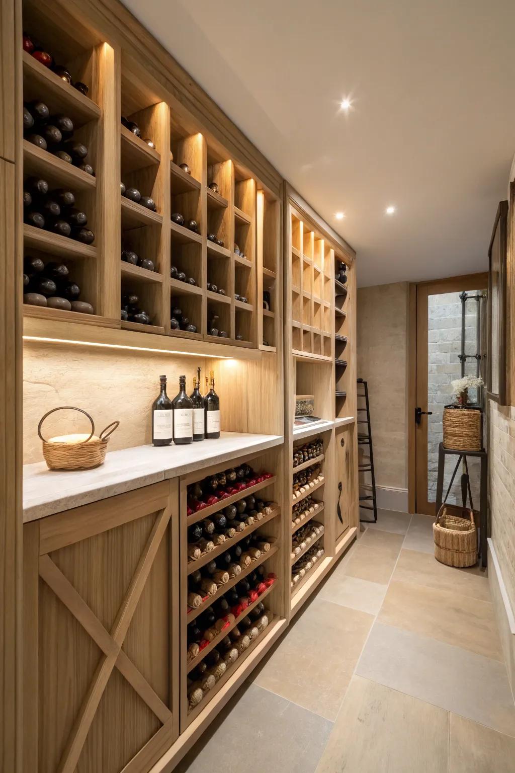 Light colors build space in small spots.