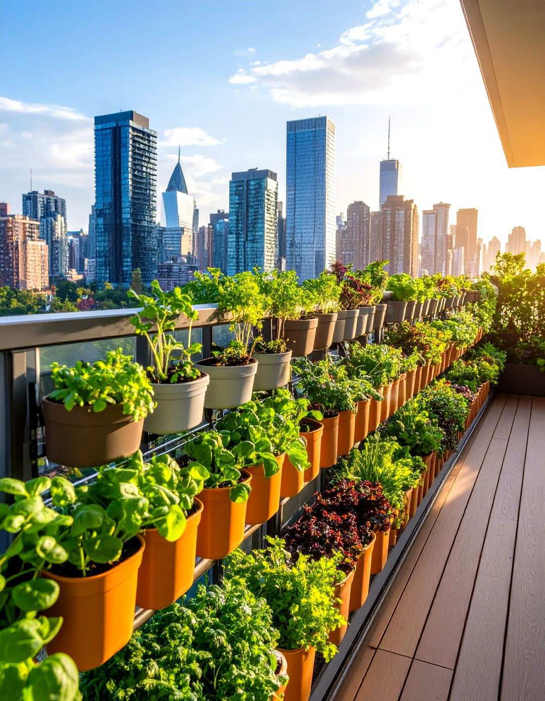 AI Enhanced Urban Gardening Solutions - 20 AI Landscape Design Ideas