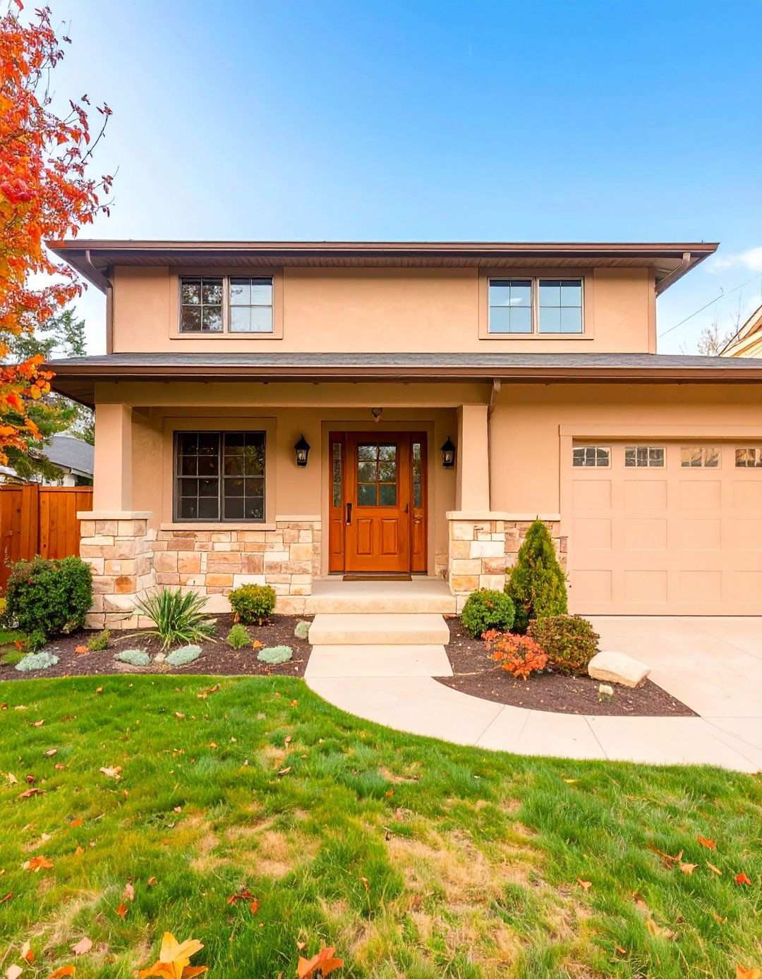 Apply Limewash for Soft Textured Character - 20 Aesthetic House Exterior Ideas