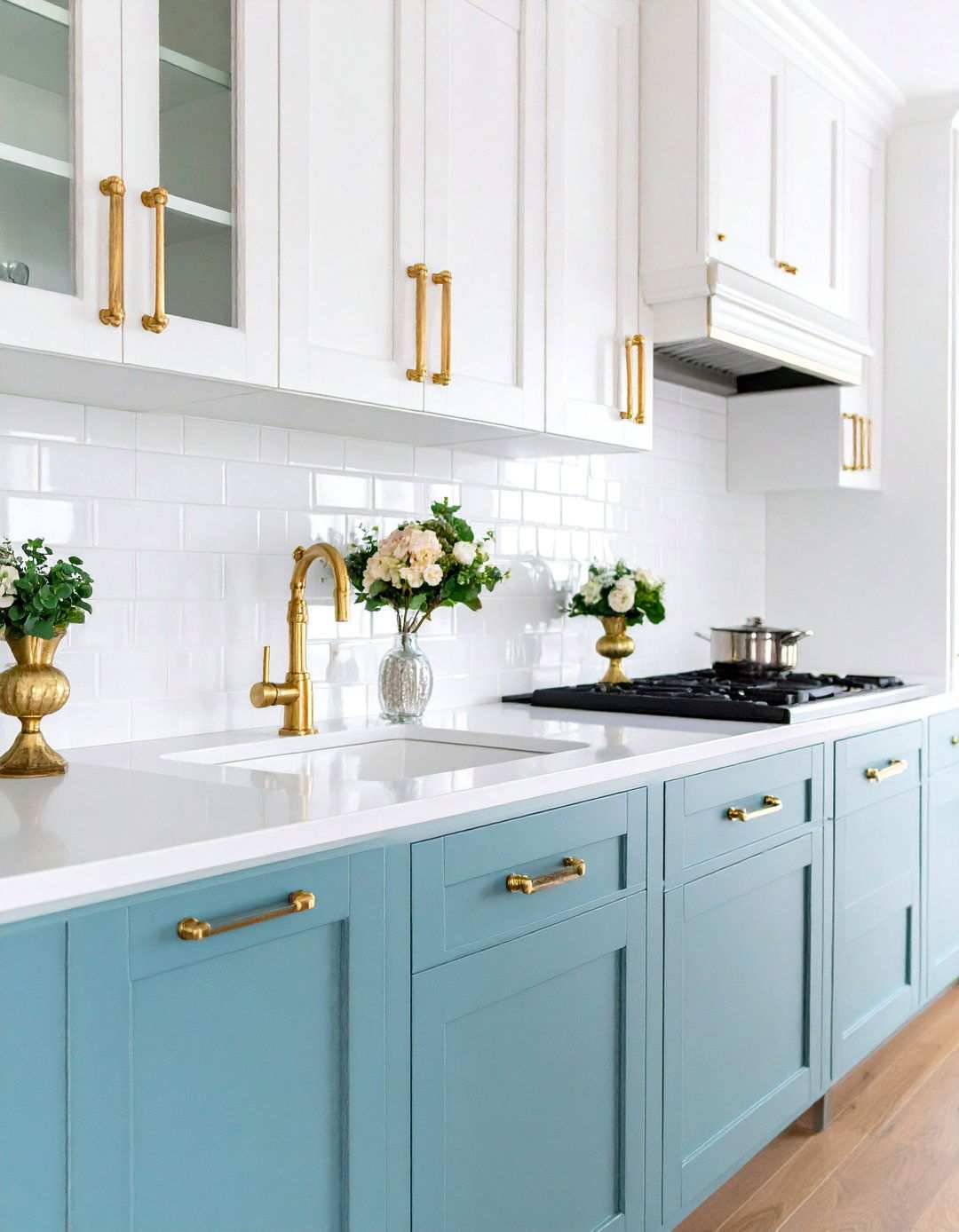 Art Deco Kitchen Geometric Hardware and Fixtures - 20 Art Deco Kitchen Ideas