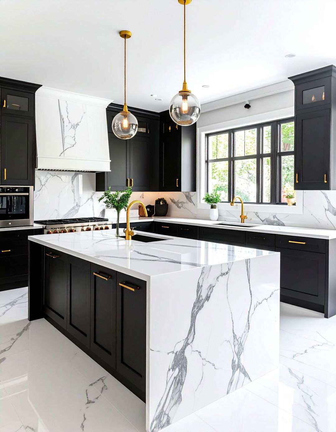 Art Deco Kitchen Luxurious Natural Stone Surfaces - 20 Art Deco Kitchen Ideas