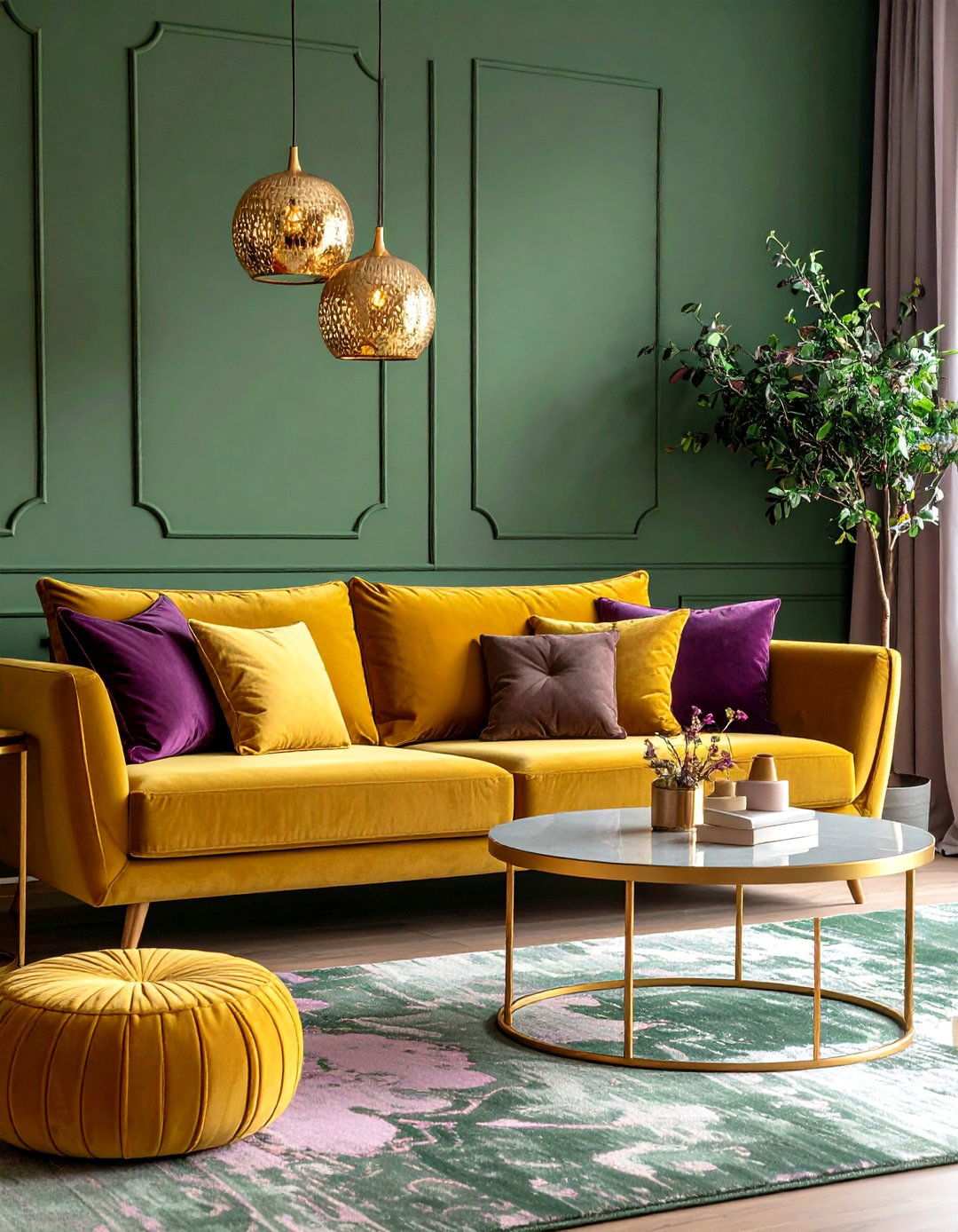 Art Nouveau Color Palettes Inspired by Natural Elements - 20 Art Nouveau Interior Design Ideas