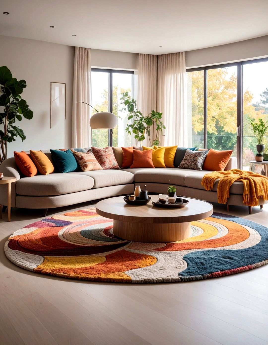 Art Nouveau Living Room Arrangements for Social Flow - 20 Art Nouveau Interior Design Ideas