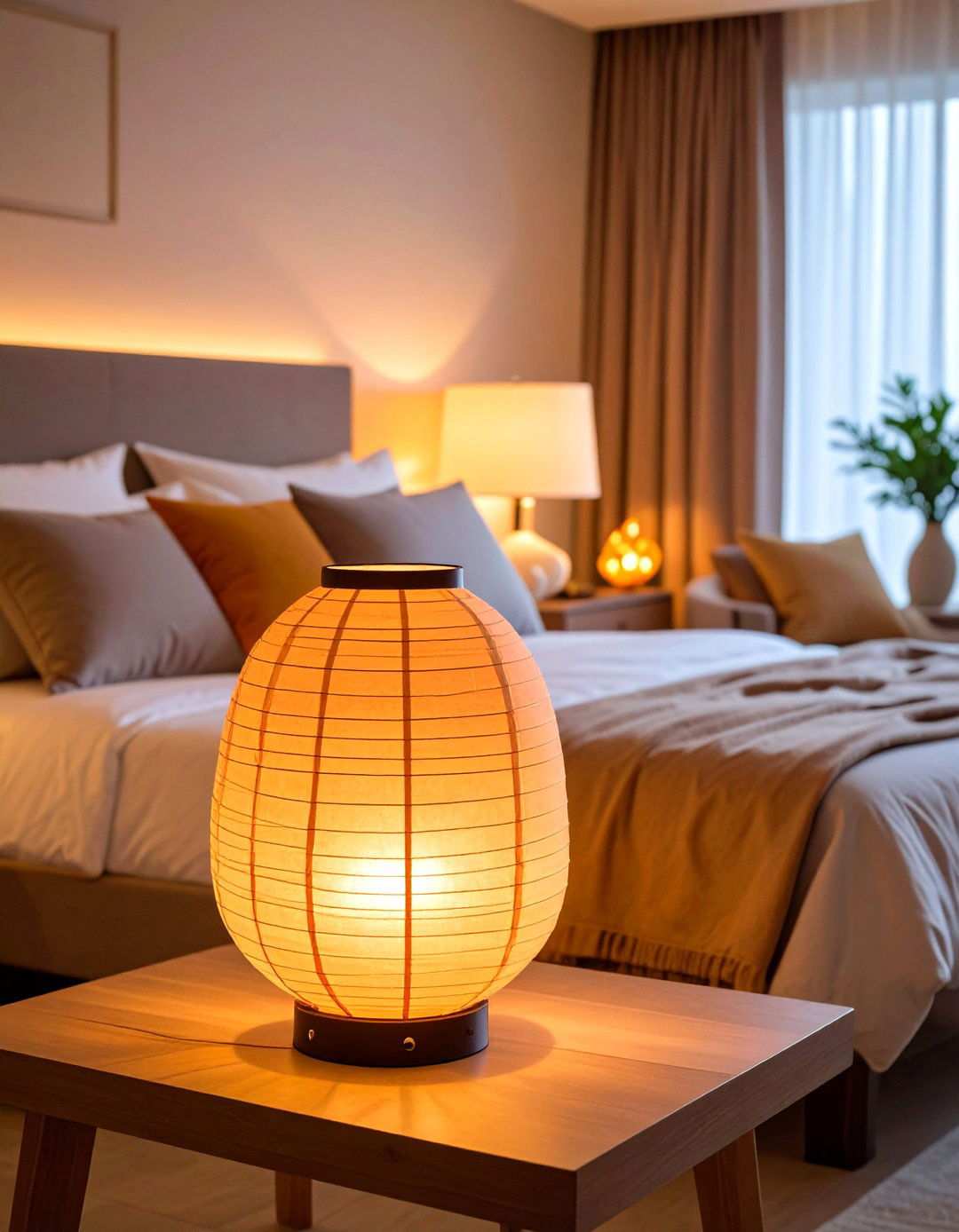 Asian Inspired Lighting Design - 20 Asian Bedroom Ideas