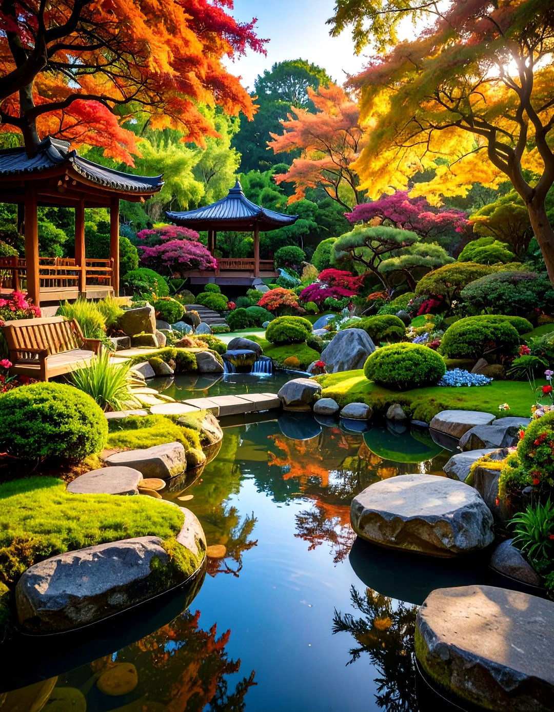 Asian Landscaping Feng Shui Energy Flow Design - 20 Asian Landscaping Ideas