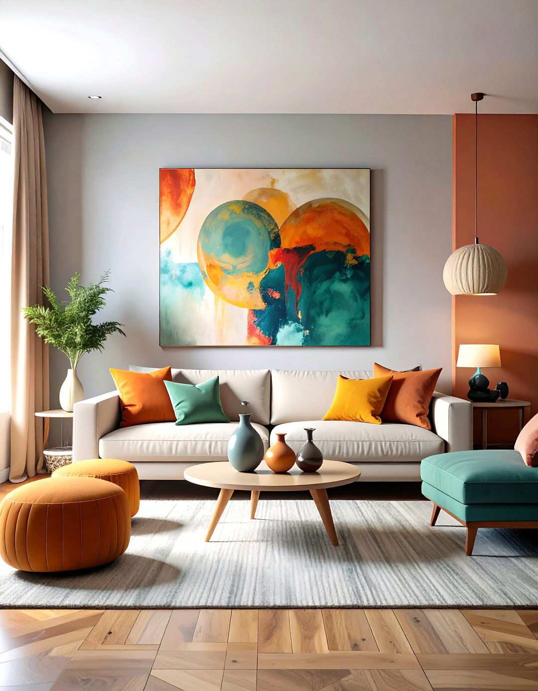 Asymmetrical Balance Focal Point Creation - 20 Asymmetrical Balance Interior Design Ideas