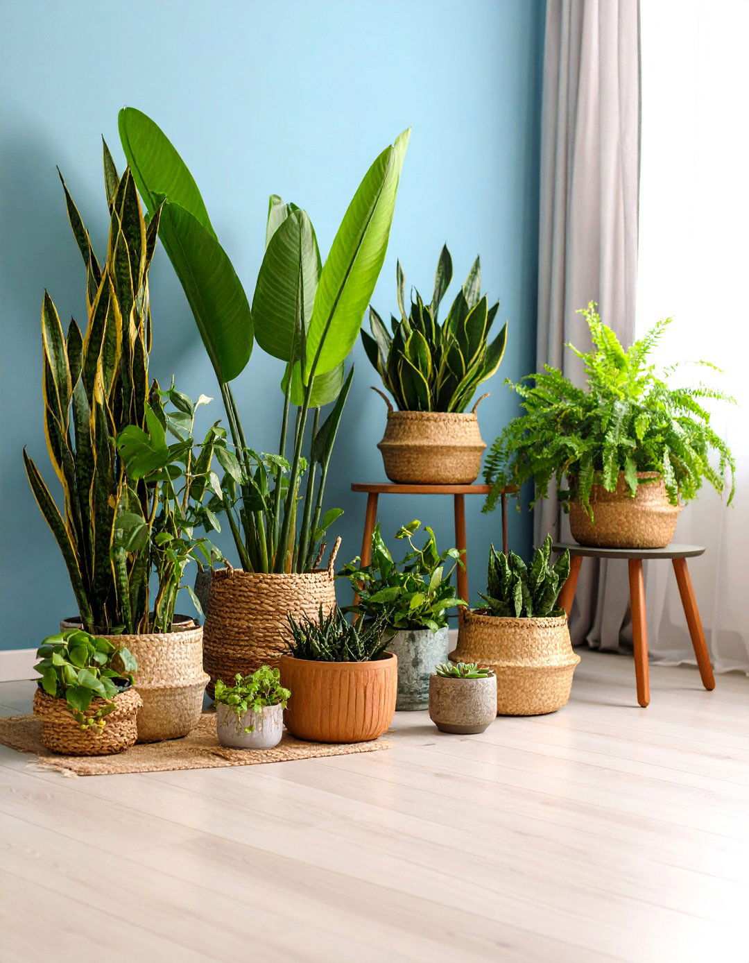 Asymmetrical Balance Plant Groupings - 20 Asymmetrical Balance Interior Design Ideas