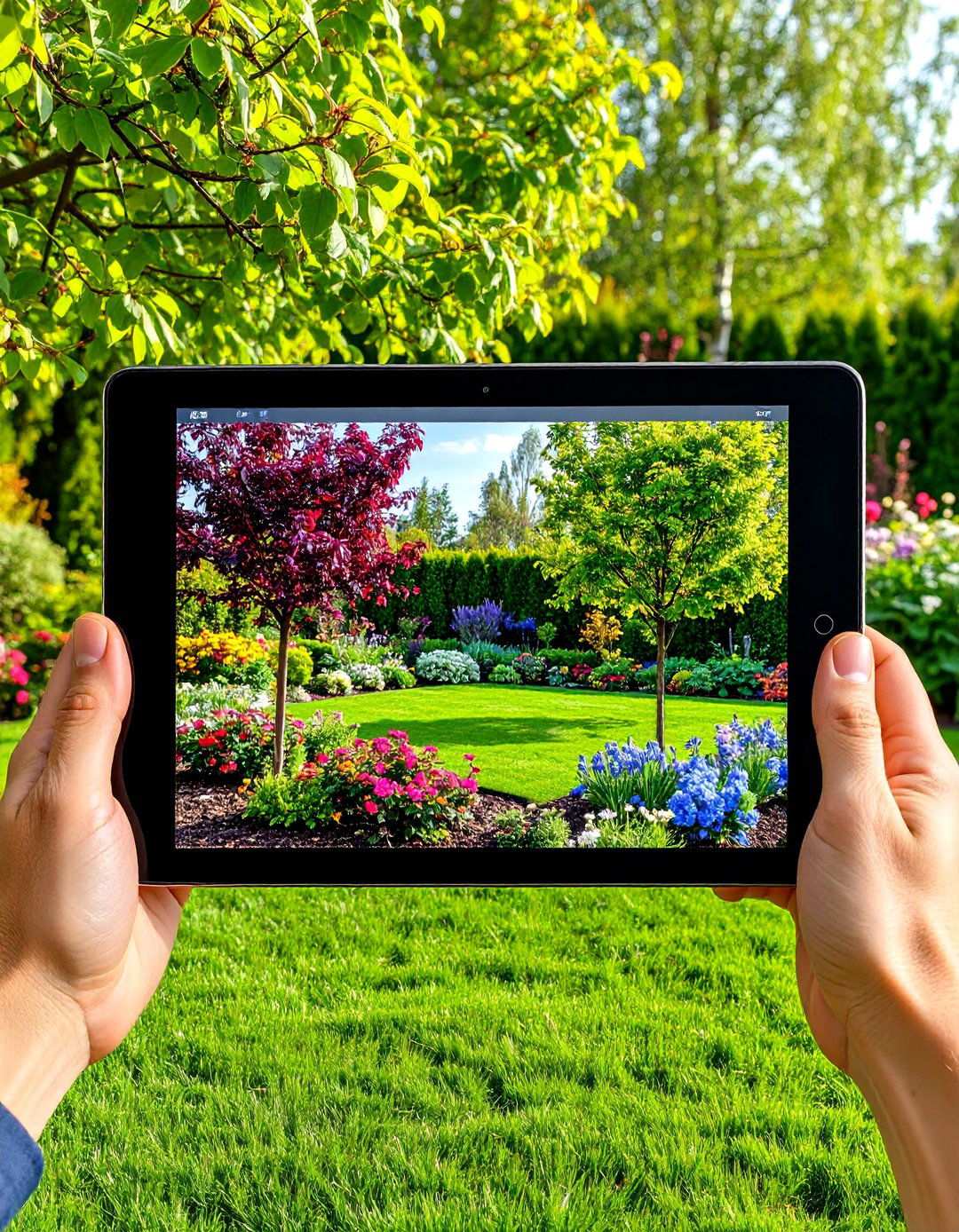 Augmented Reality Garden Visualization - 20 AI Landscape Design Ideas
