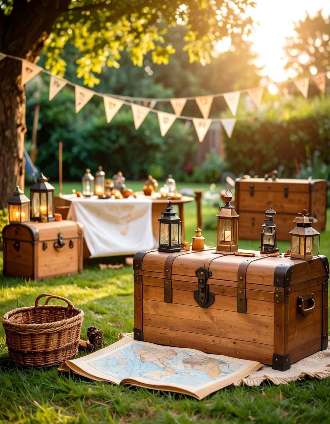 Backyard Birthday Treasure Hunt Adventure - 20 Backyard Birthday Party Ideas