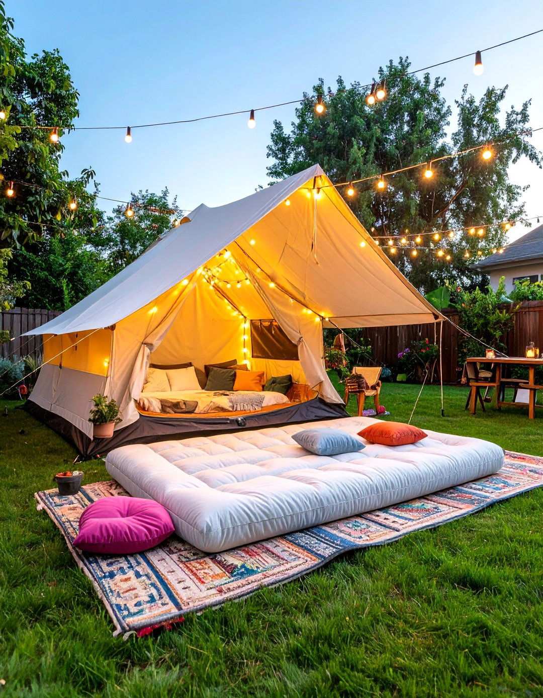 Backyard Camping Adventure - 20 Backyard Entertainment Ideas