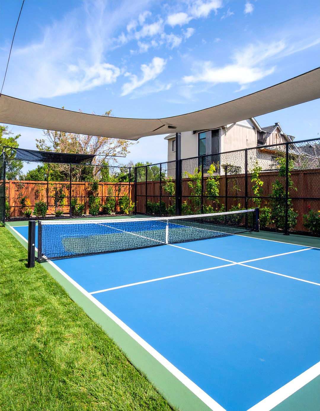Backyard Sports CourtPickleball Edition - 20 Backyard Entertainment Ideas