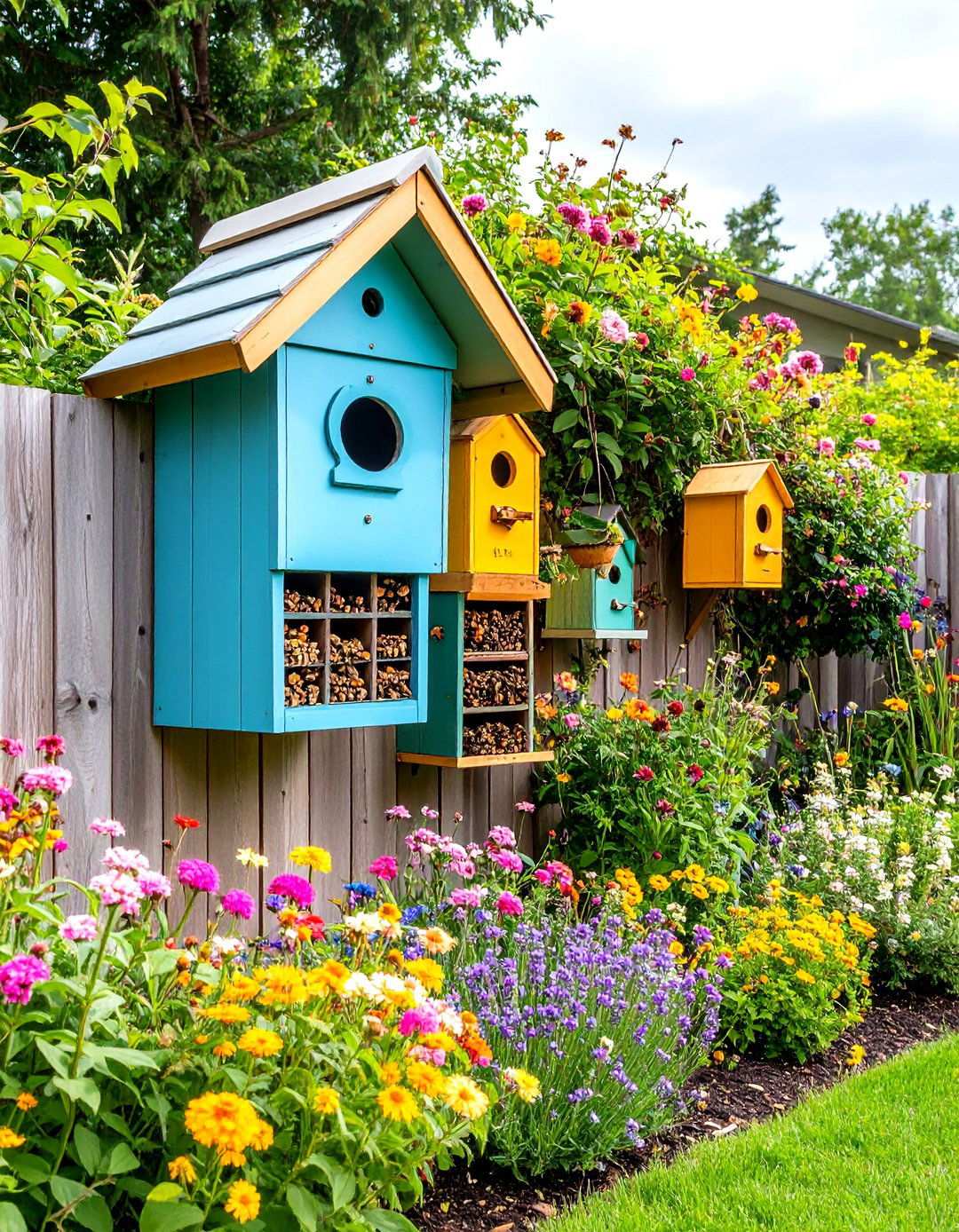 Backyard Wildlife Habitat for Animal Observation - 20 Backyard Ideas for Kids