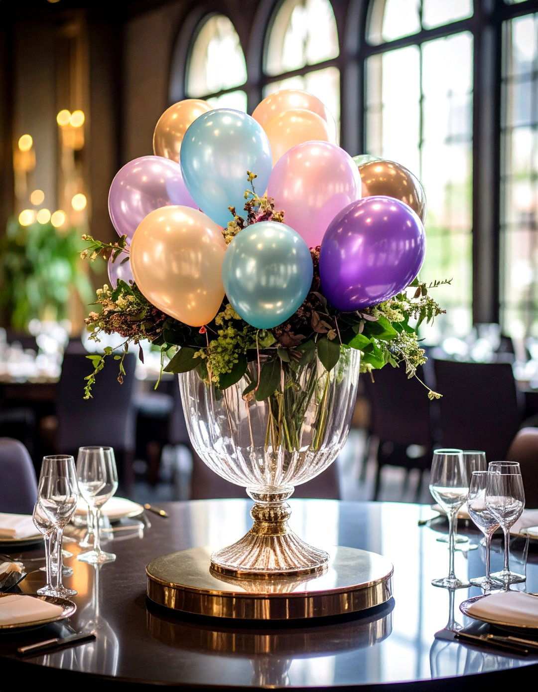 Balloon in Balloon Centerpieces for Layered Wonder - 20 Balloon Centerpiece Ideas