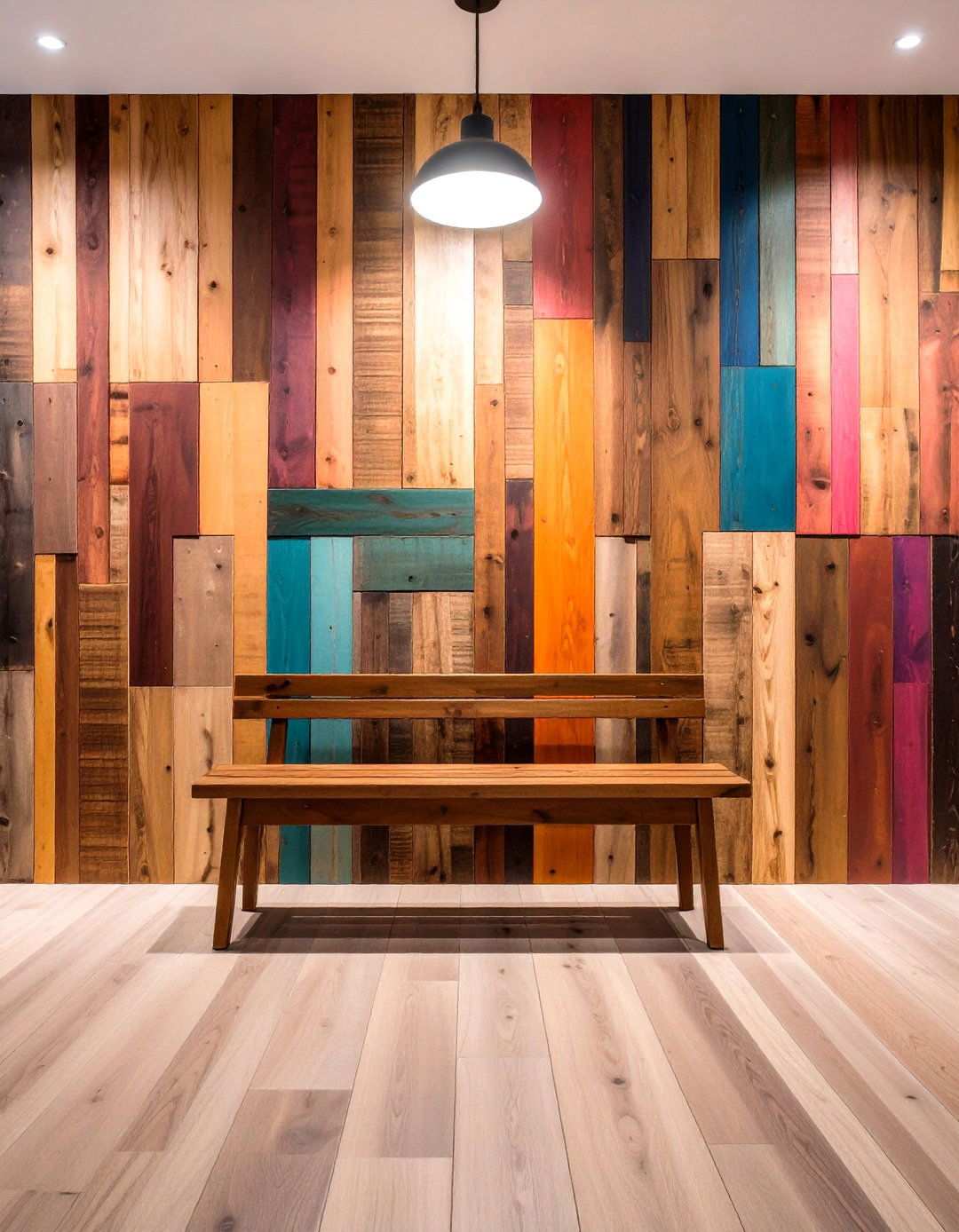 Barnwood Collage Art Wall - 20 Barnwood Accent Wall Ideas