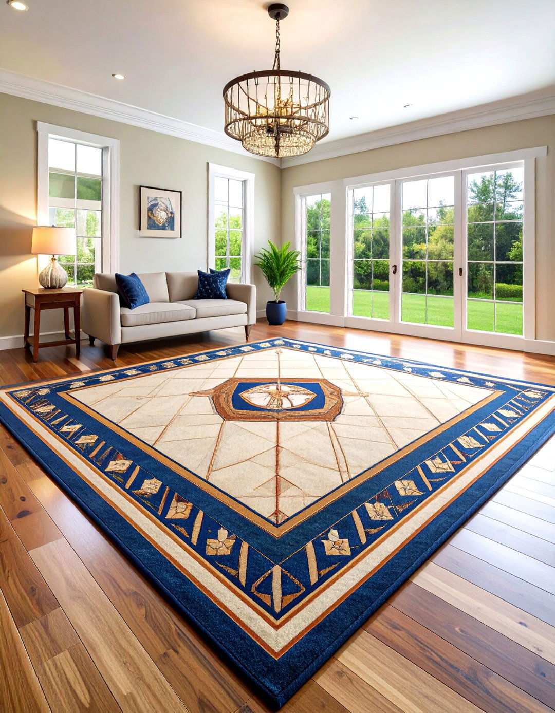 Baseball Diamond Area Rug Design - 20 Baseball Room Decor Ideas