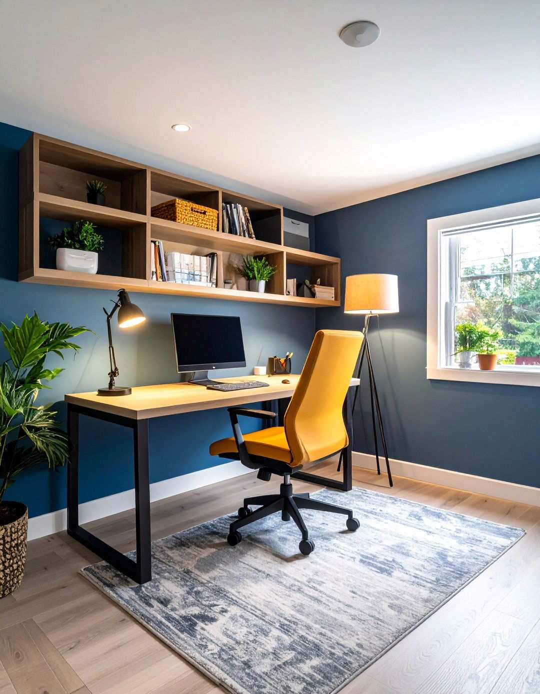 Basement Home Office Workspace - 20 basement decorating ideas