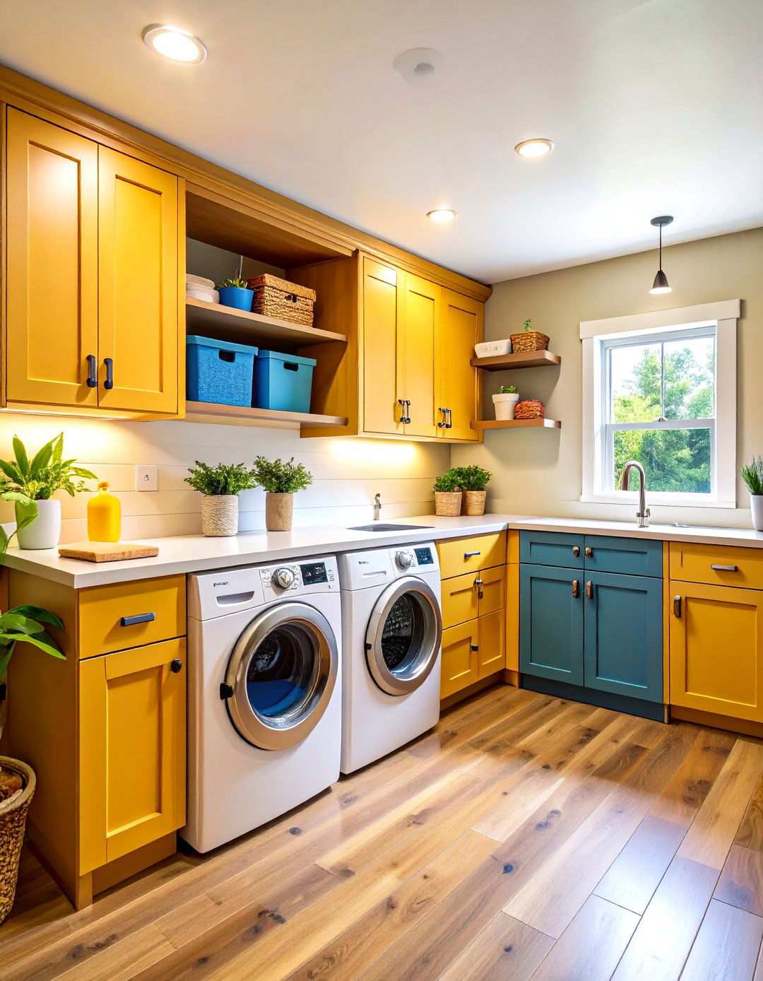 Basement Laundry and Utility Room Upgrade - 20 Basement Ideas