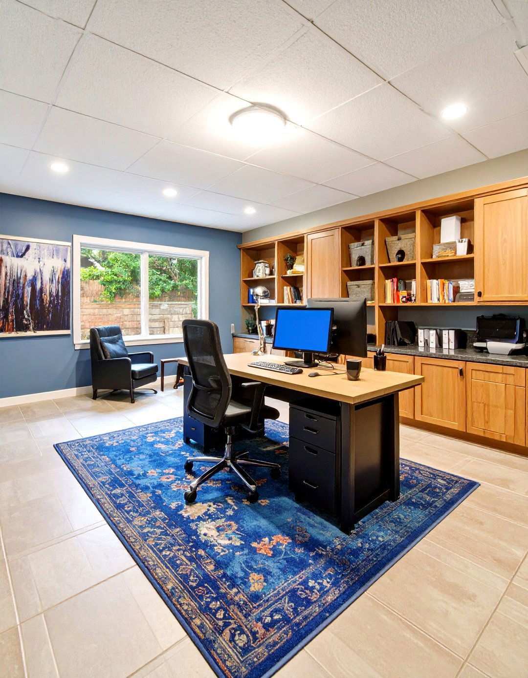 Basement Office Flooring Solutions - 20 basement office ideas