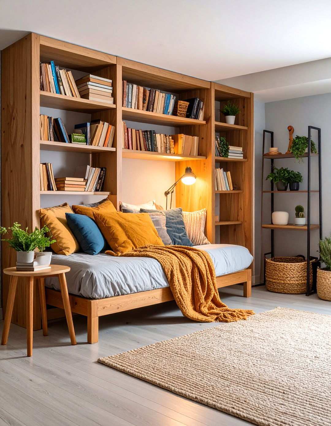 Basement Reading Nook Creation - 20 basement decorating ideas