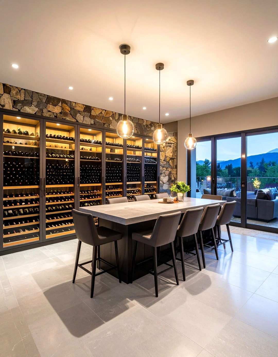 Basement Wine Cellar Features - 20 basement decorating ideas