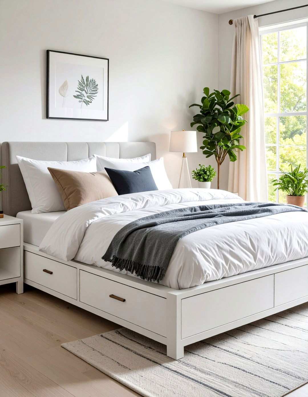 Bauhaus Neutral Color Palette Bedroom - 20 Bauhaus Interior Design Ideas