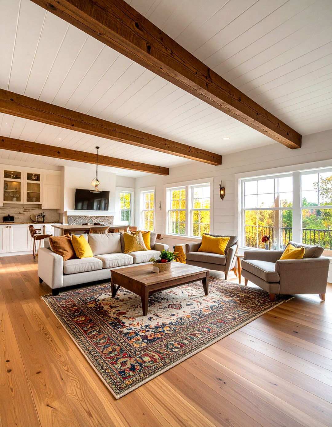 Beadboard Basement Ceilings for Classic Cottage Charm - 20 Basement Ceiling Ideas