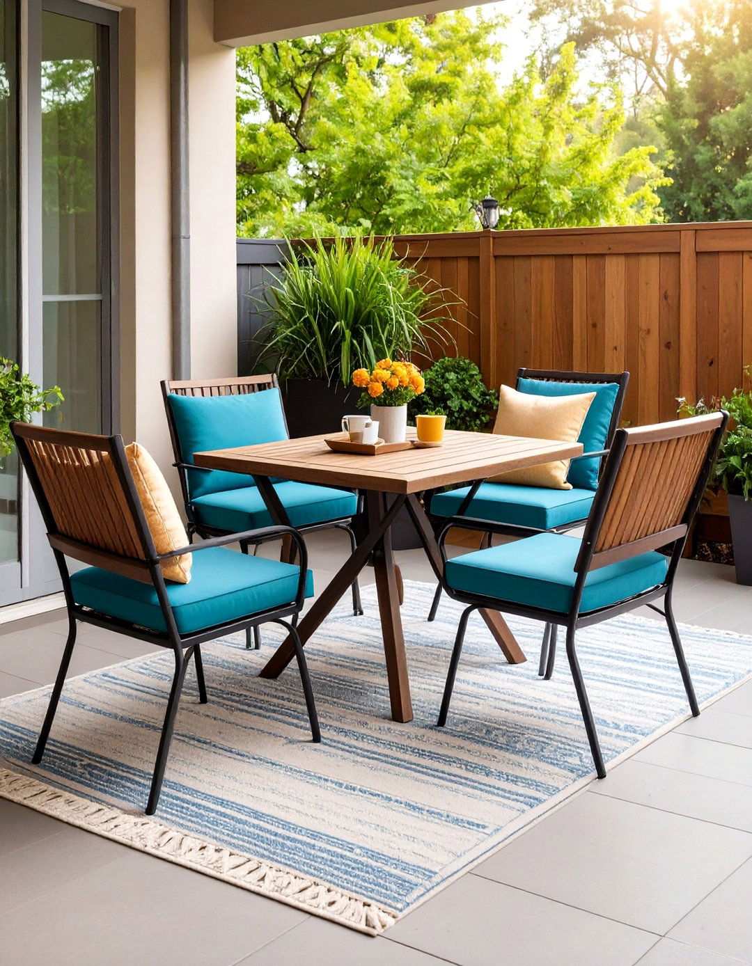 Bedroom Balcony Bistro Breakfast Corner - 20 Bedroom Balcony Ideas