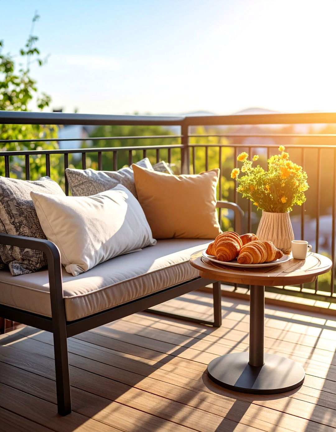 Bedroom Balcony ReadingBreakfast Nook - 20 Bedroom Balcony Ideas