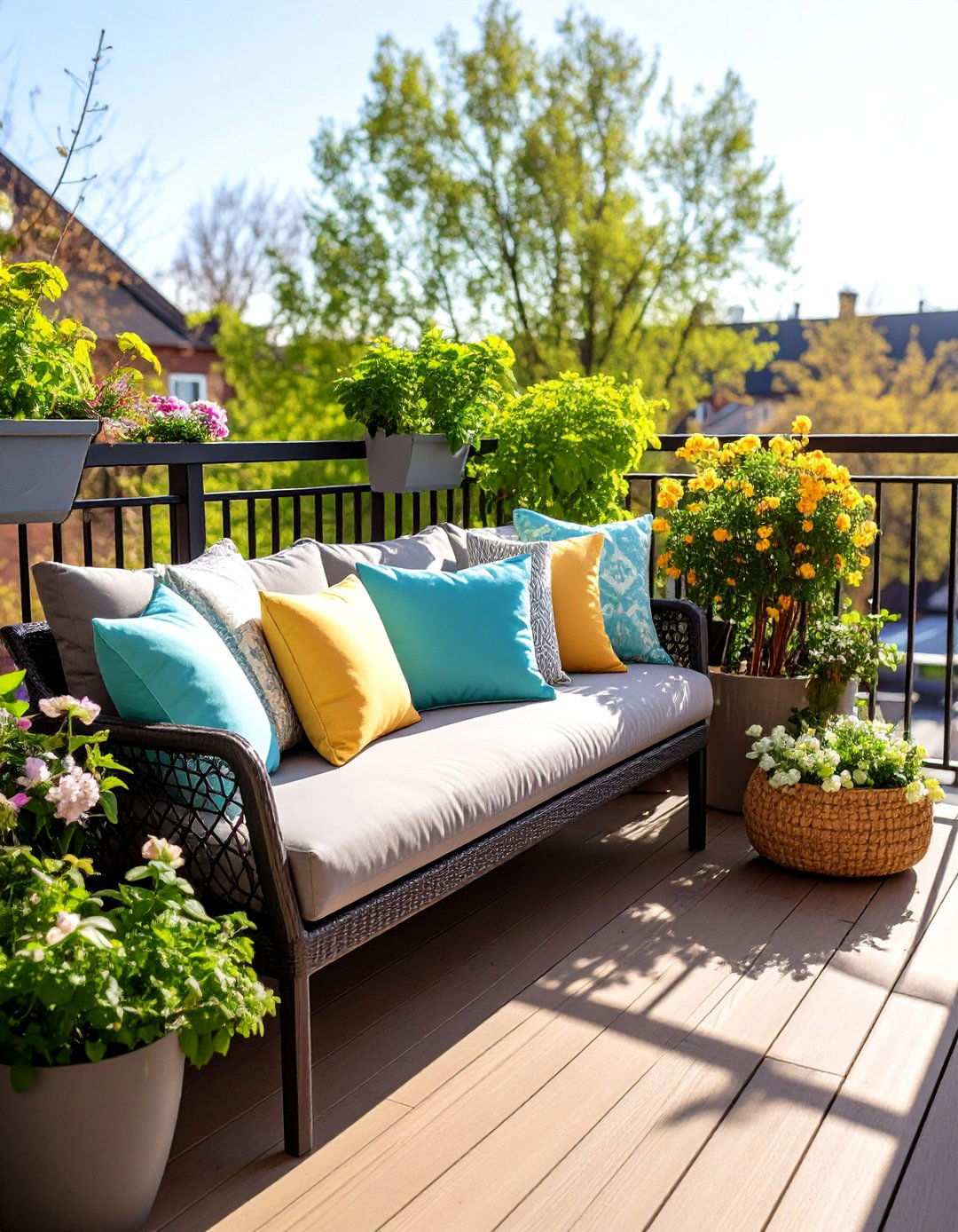 Bedroom Balcony Seasonal Color Refresh - 20 Bedroom Balcony Ideas