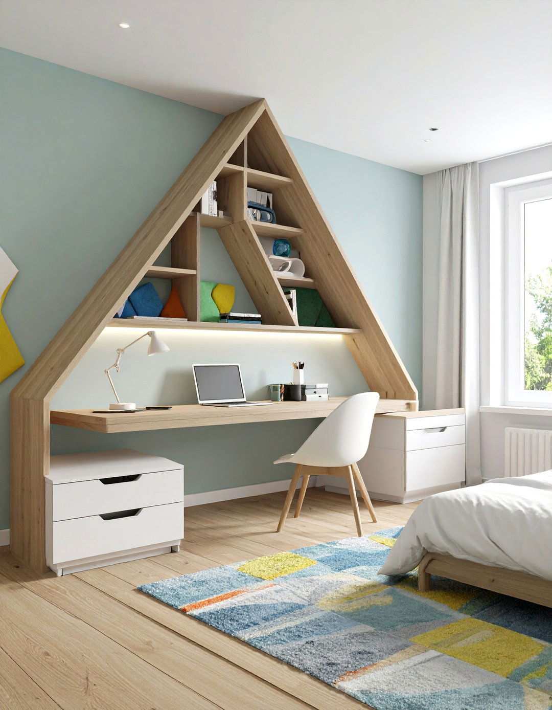 Bedroom Office Corner Cove Setup - 20 Bedroom Office Ideas