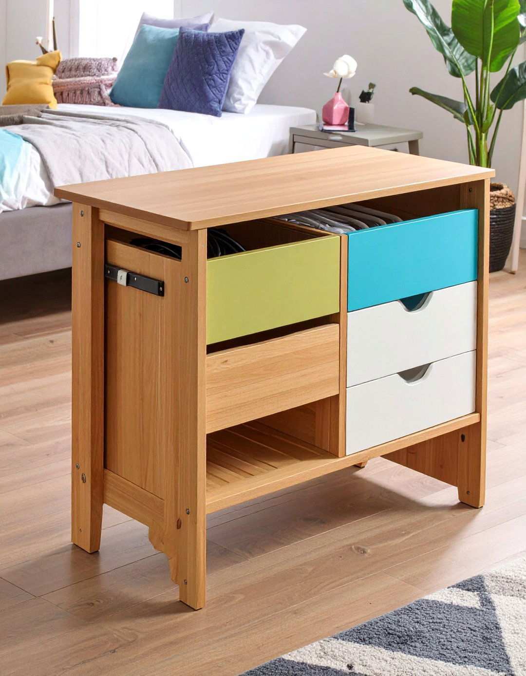 Bedroom Office Hidden Cable Raceway - 20 Bedroom Office Ideas