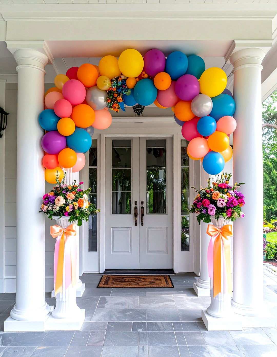 Birthday Party Balloon Column Decorations - 20 Birthday Decoration Ideas