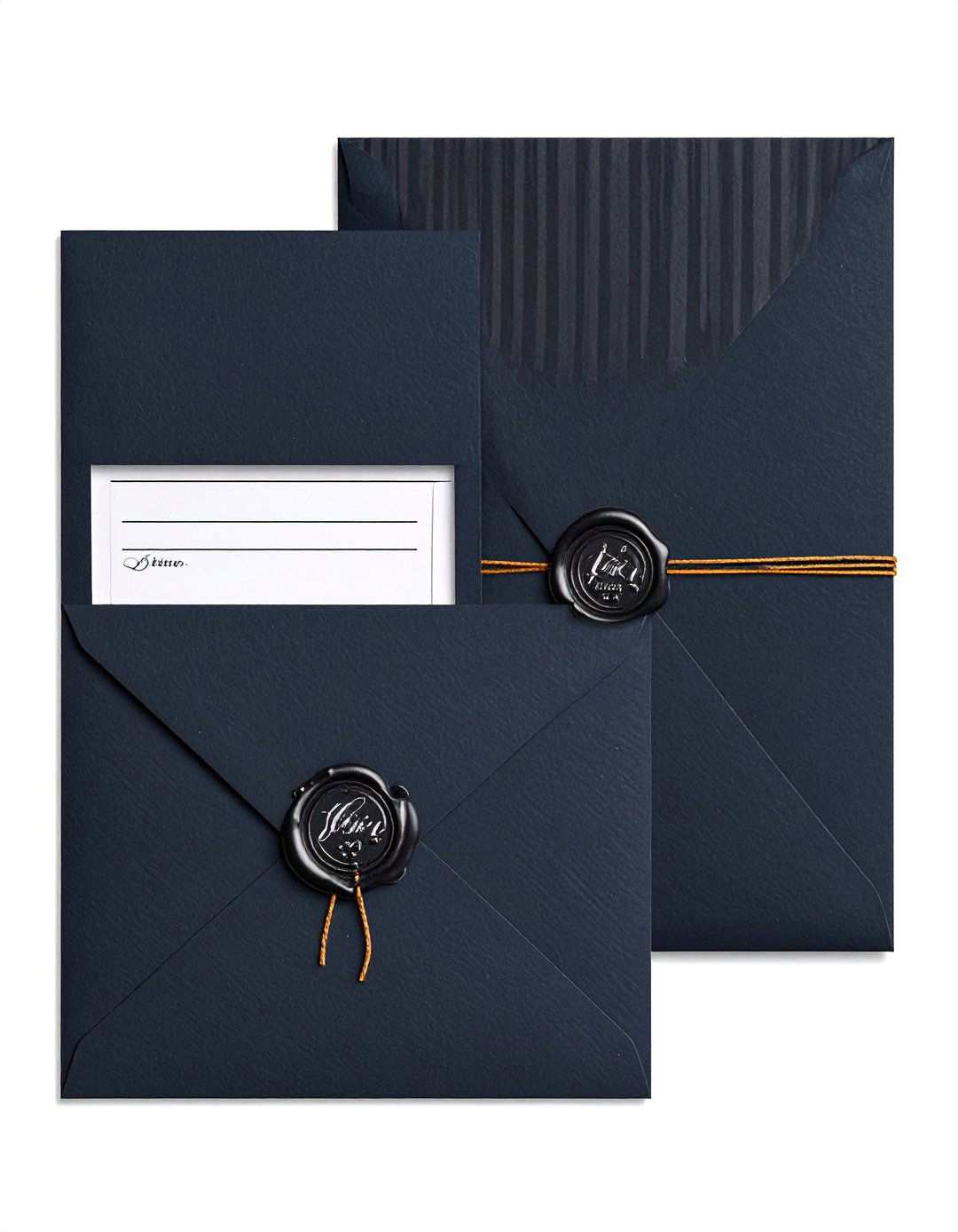 Black and White Wedding Invitations That Set the Tone - 20 Black and White Wedding Ideas