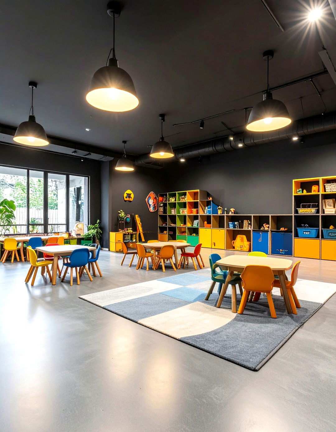 Black Basement Kids Playroom - 20 black basement ideas