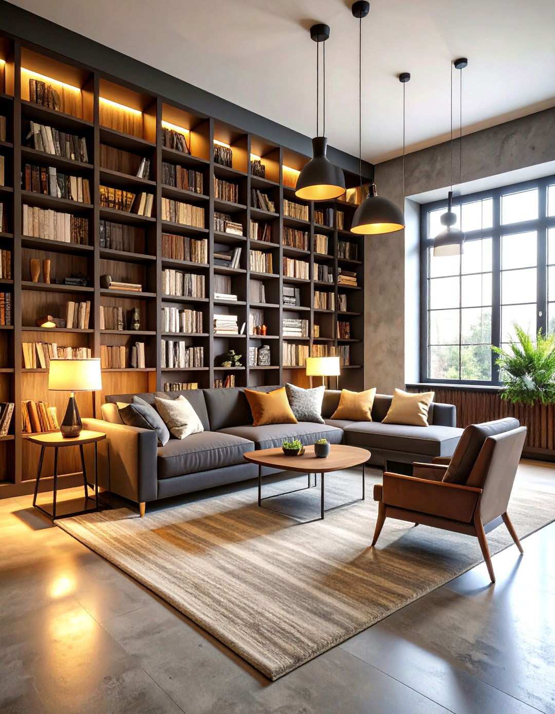 Black Basement Reading Library Study - 20 black basement ideas
