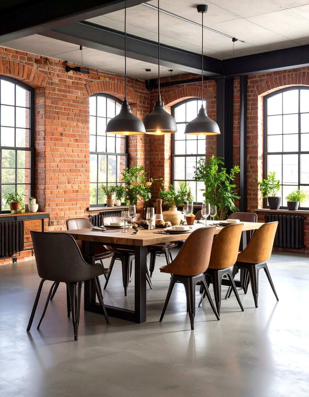 Black Brick Black Accent Wall Dining Room - 20 Black Accent Wall Dining Room Ideas