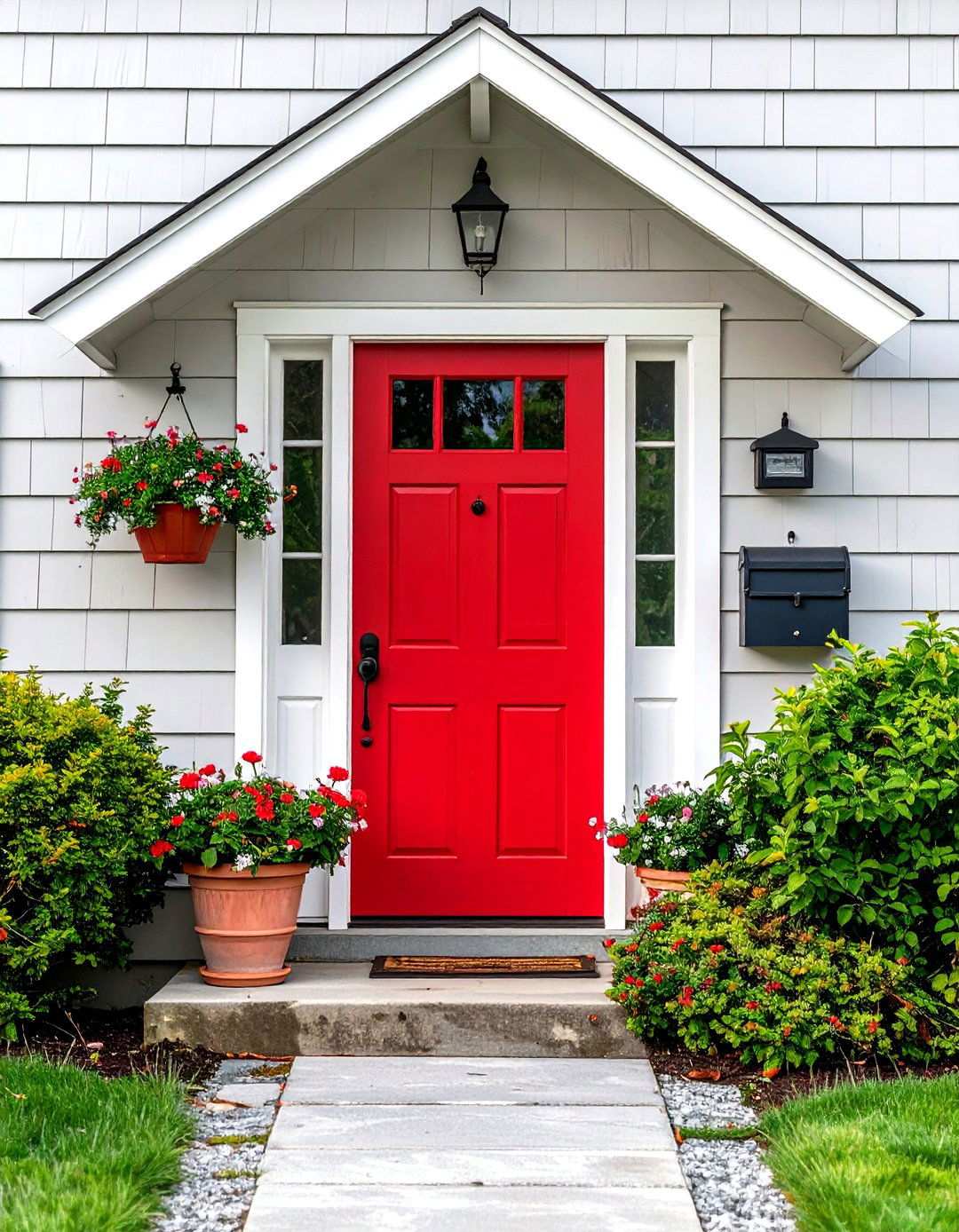 Bold Front Door Color Barn House Pop - 20 Barn House Exterior Ideas