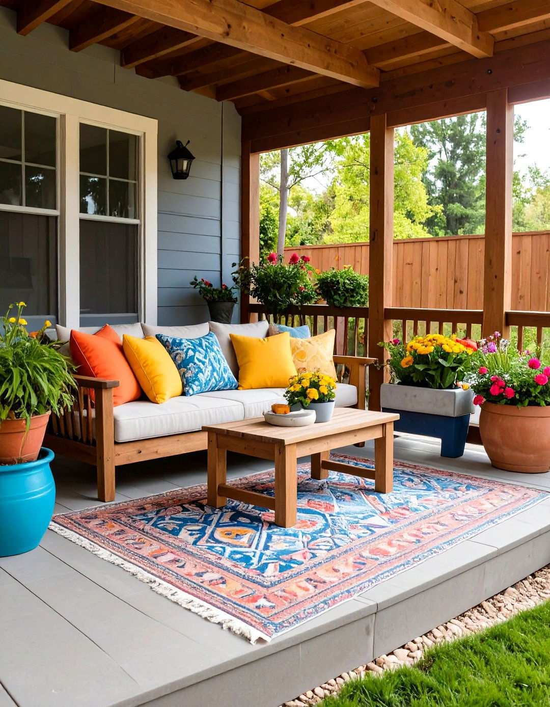 Budget Friendly Back Porch Makeover - 20 Back Porch Ideas