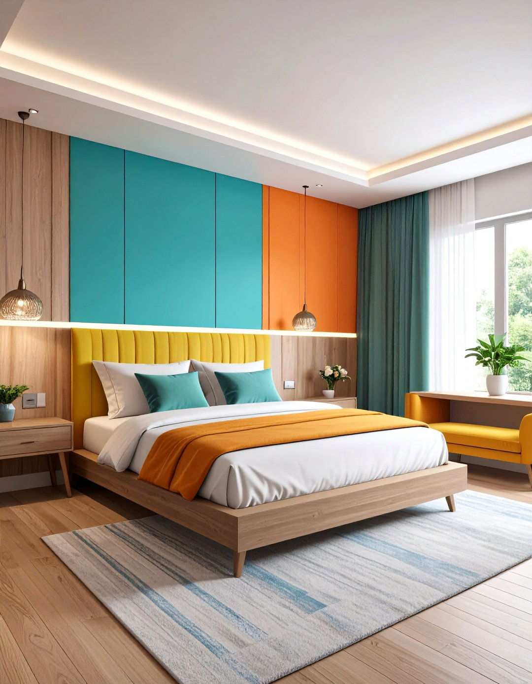 Cable Management Channels for a Tidy Bedroom TV - 20 Bedroom Tv Ideas