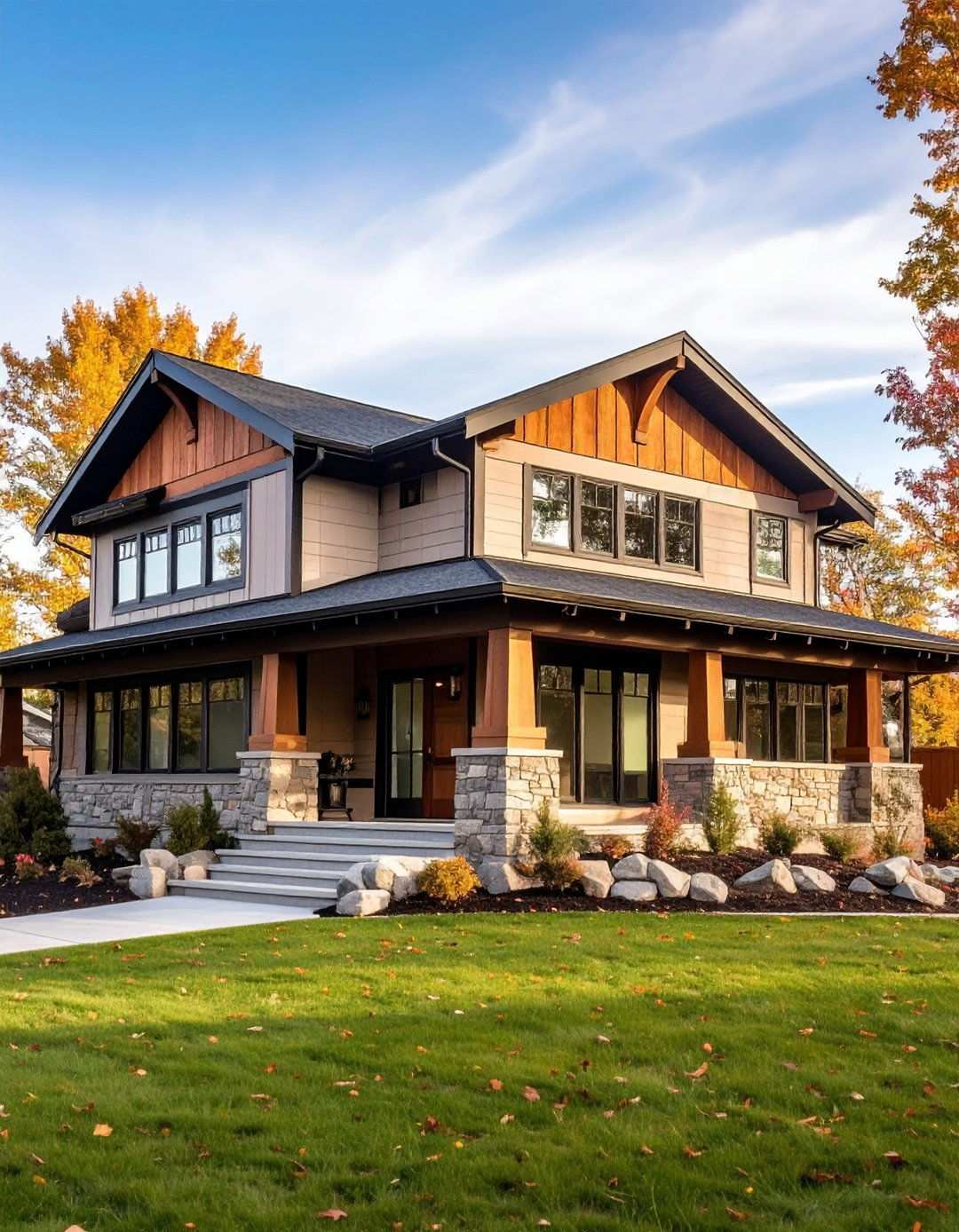 Cedar Horizontal Siding with Natural Stain - 20 1980s House Exterior Ideas