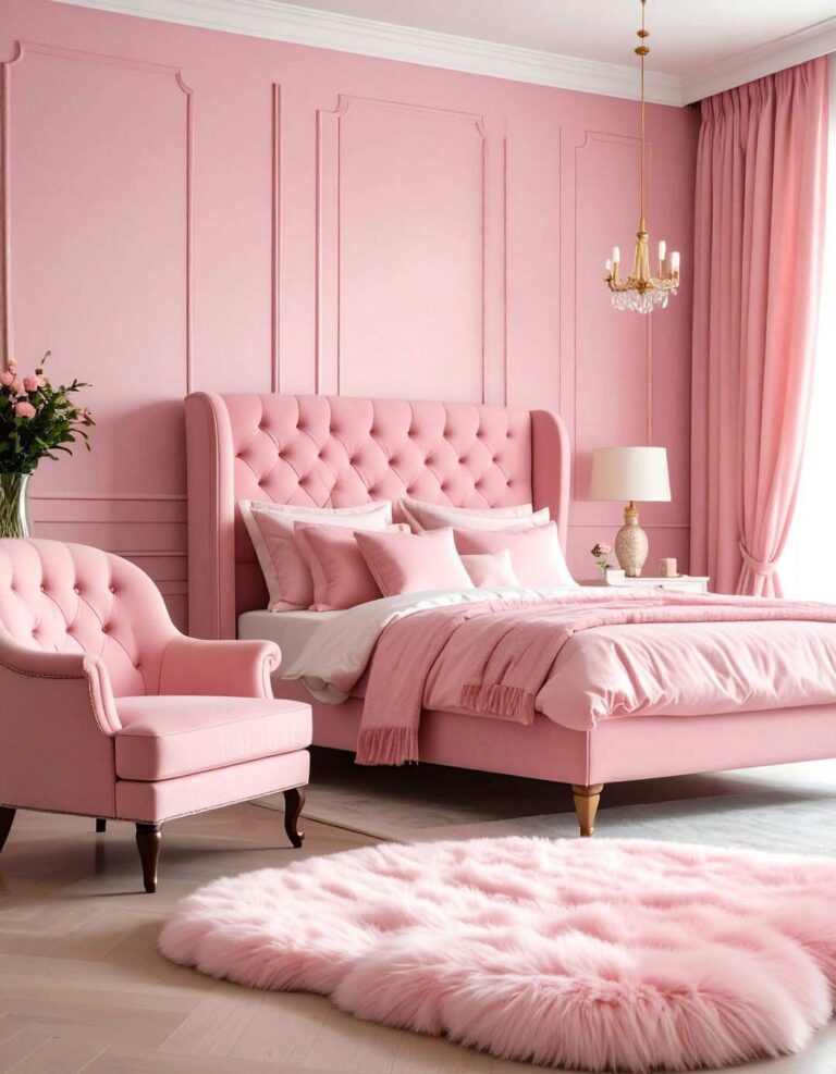 Classic Pink Paradise Barbie Room - 20 Barbie Room Ideas
